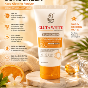 spf 60 protection for bright & healthy skin