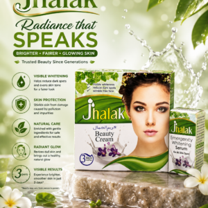 jhalak beauty cream & emergency whitening serum – radiance that speaks